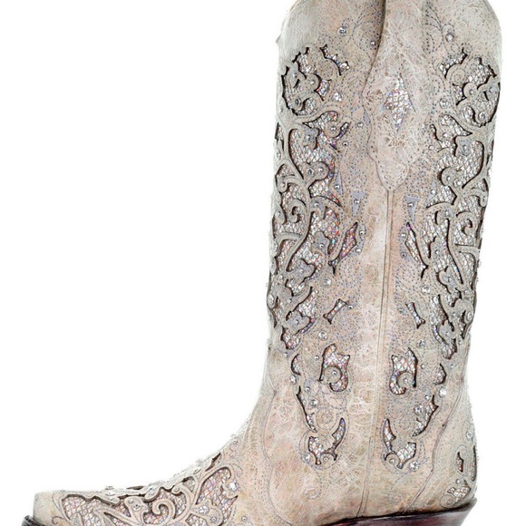 Corral Embellished Western Cowboy Boots - Picture 1 of 7